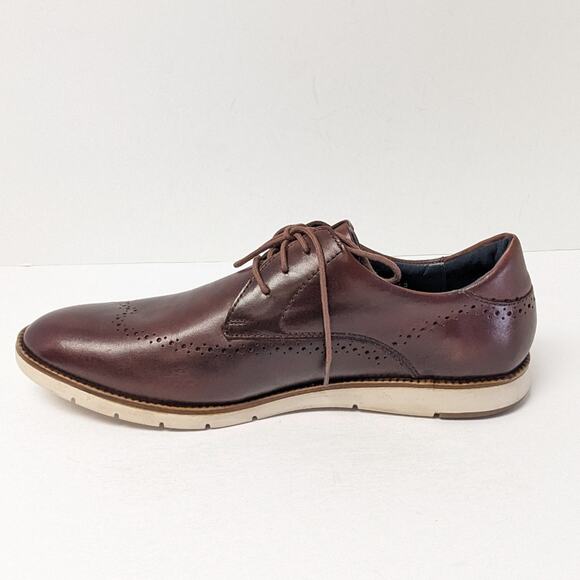Josef Seibel Tyler Dress Shoes, Brown Leather, Men\'s 43 EU (9.5-10) main image 6